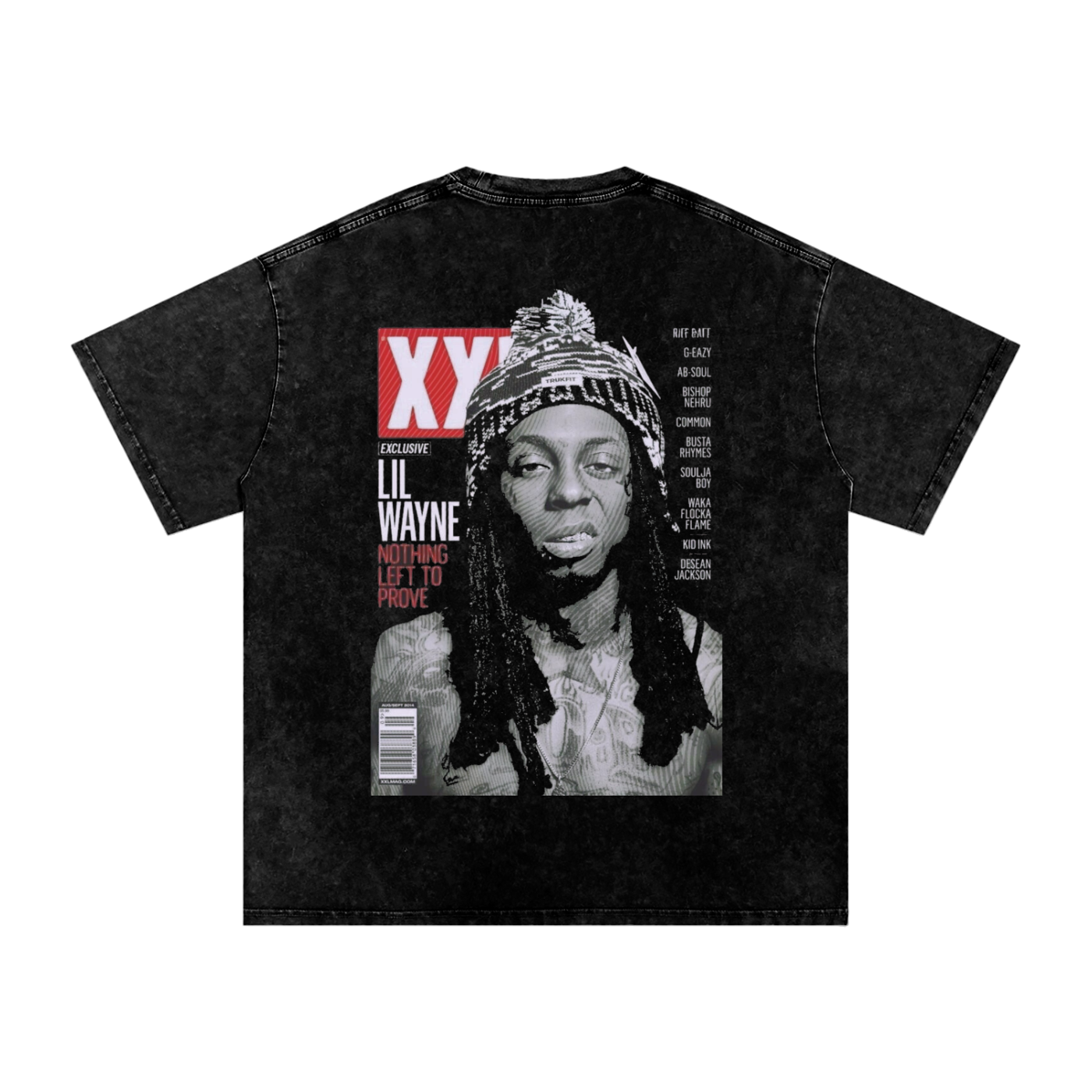 Weezy Carter Inspired Washed Oversized T-Shirt