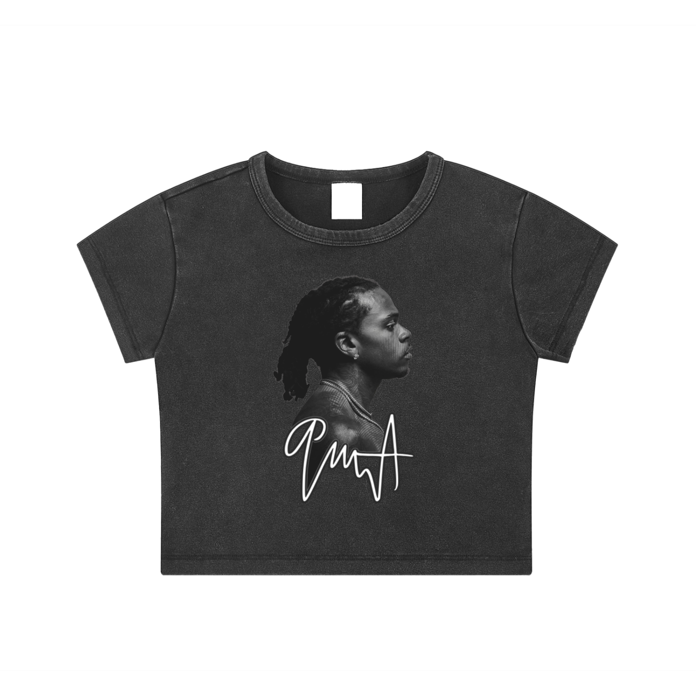 Gunna Inspired Signature Washed Crop Top