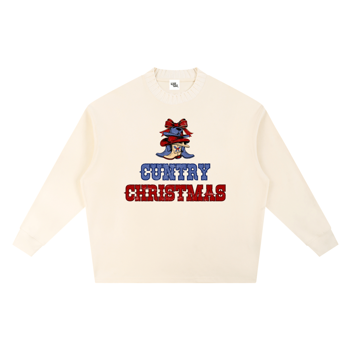 Long Sleeve,Knit Holiday,Cowboy Carter,Sweatshirt,Knit Sweatshirt,Winter Wear,Fall Wear,Concert Wear ,Women Apparel,Gift for her