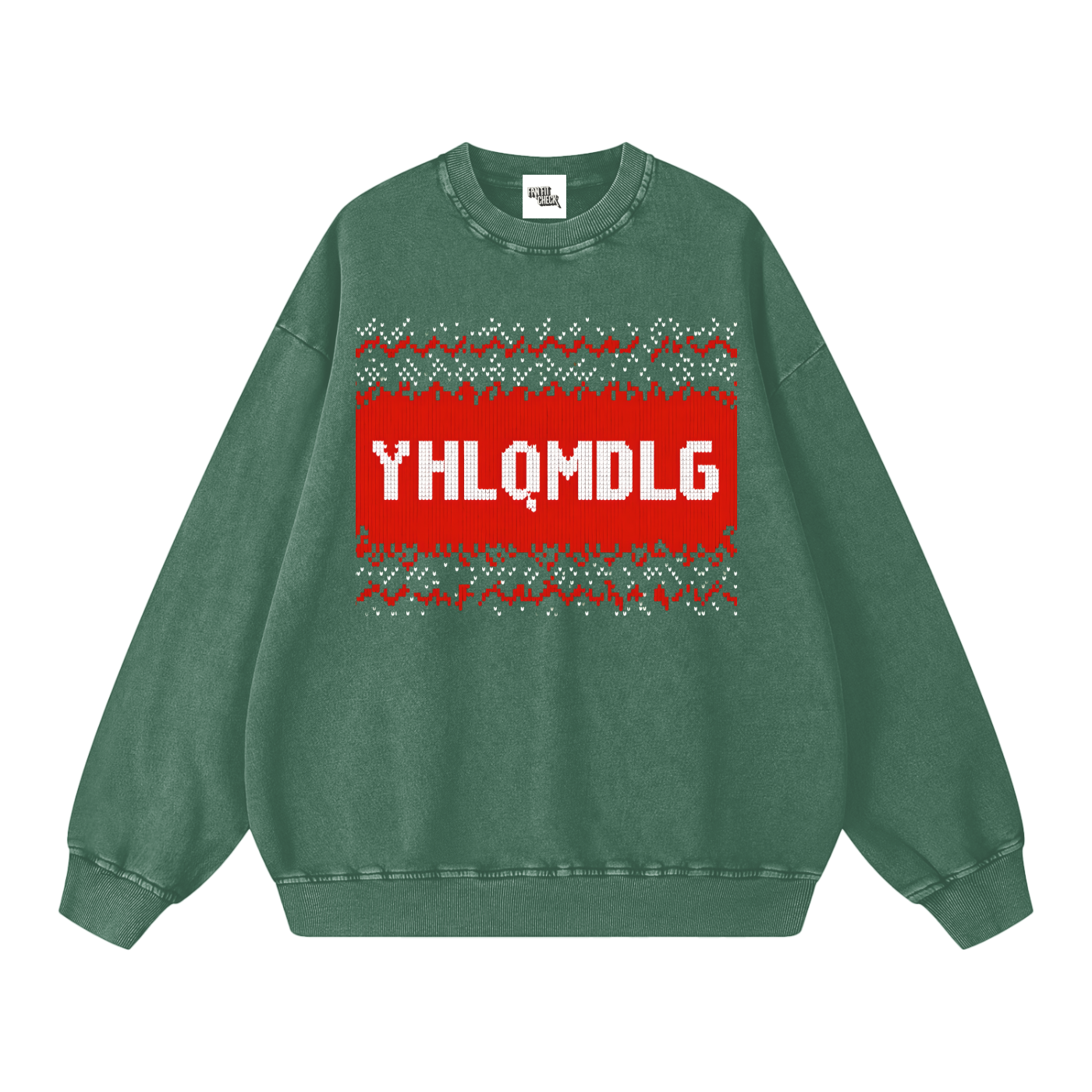 SweatShirt,Oversized Sweatshirt,Concert Wear,Christmas Sweater,Ugly Christmas Sweater,Winter Wear,Fall Wear,Long Sleeve,Holiday Wear,Bad Bunny 