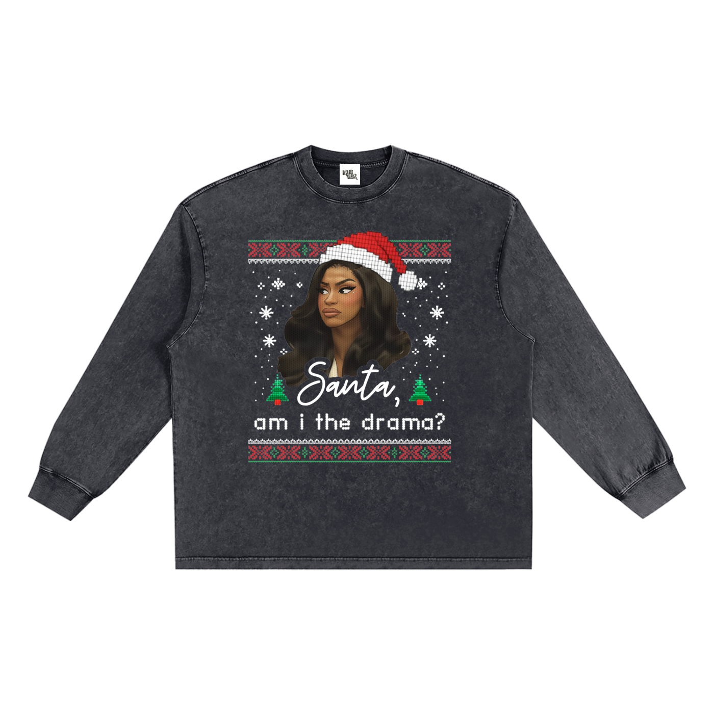 Winter Wear,Fall Wear,Longsleeve,Holiday Shirt,Holiday Longsleeve,Stocking Stuffer,Gift for her,Cardi,Bardi gang,Ugly Christmas Shirt