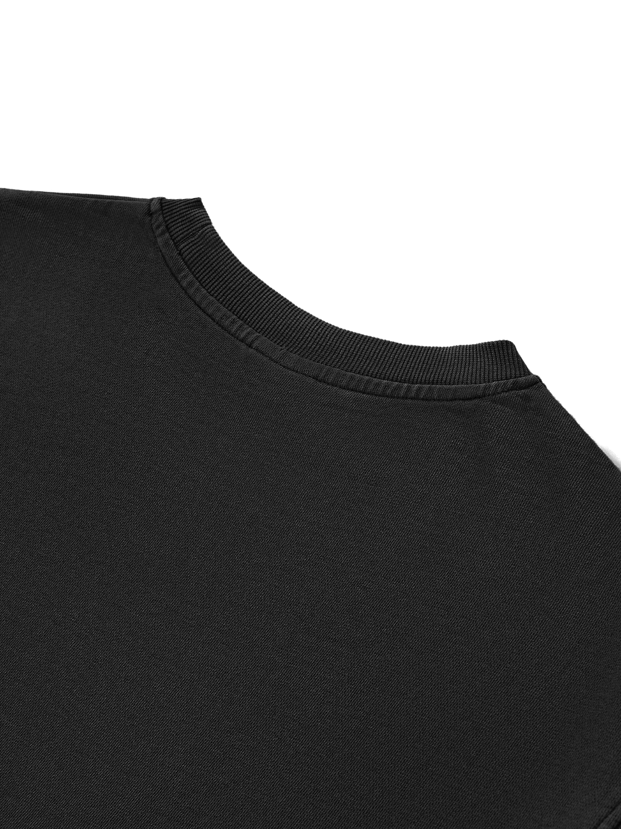 Gunna Inspired Her All Along Washed Raw Edge Crop Top