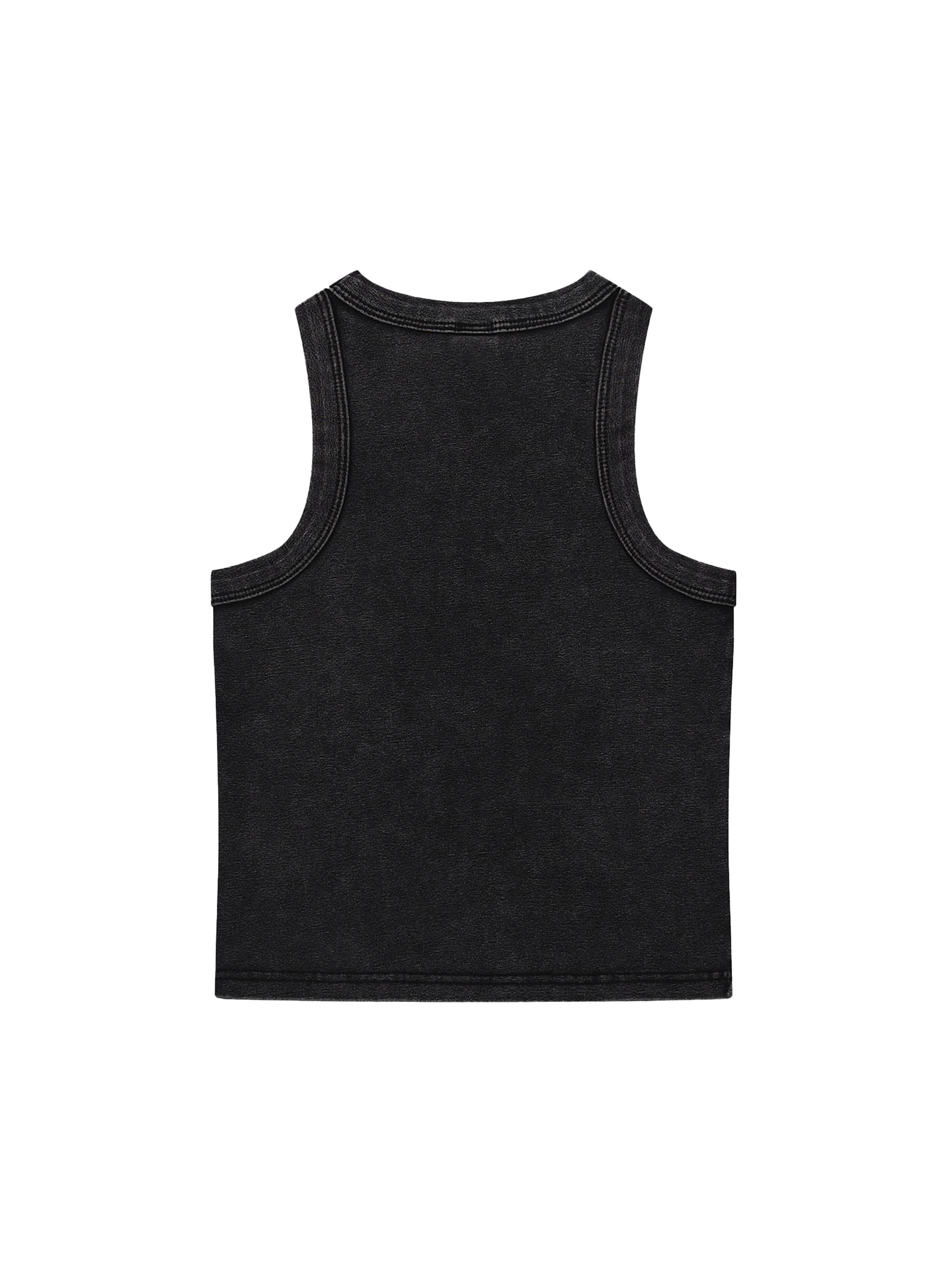 YB Inspired Washed Cropped Tank Top