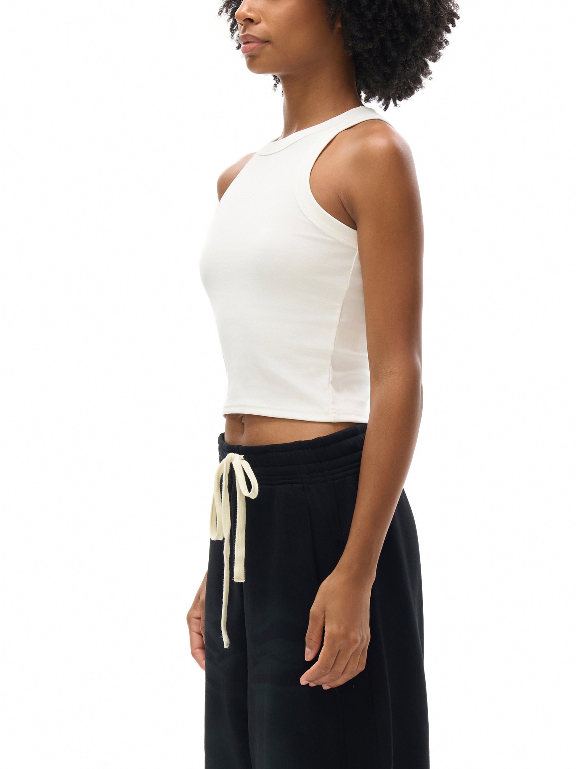 YB Inspired Washed Cropped Tank Top