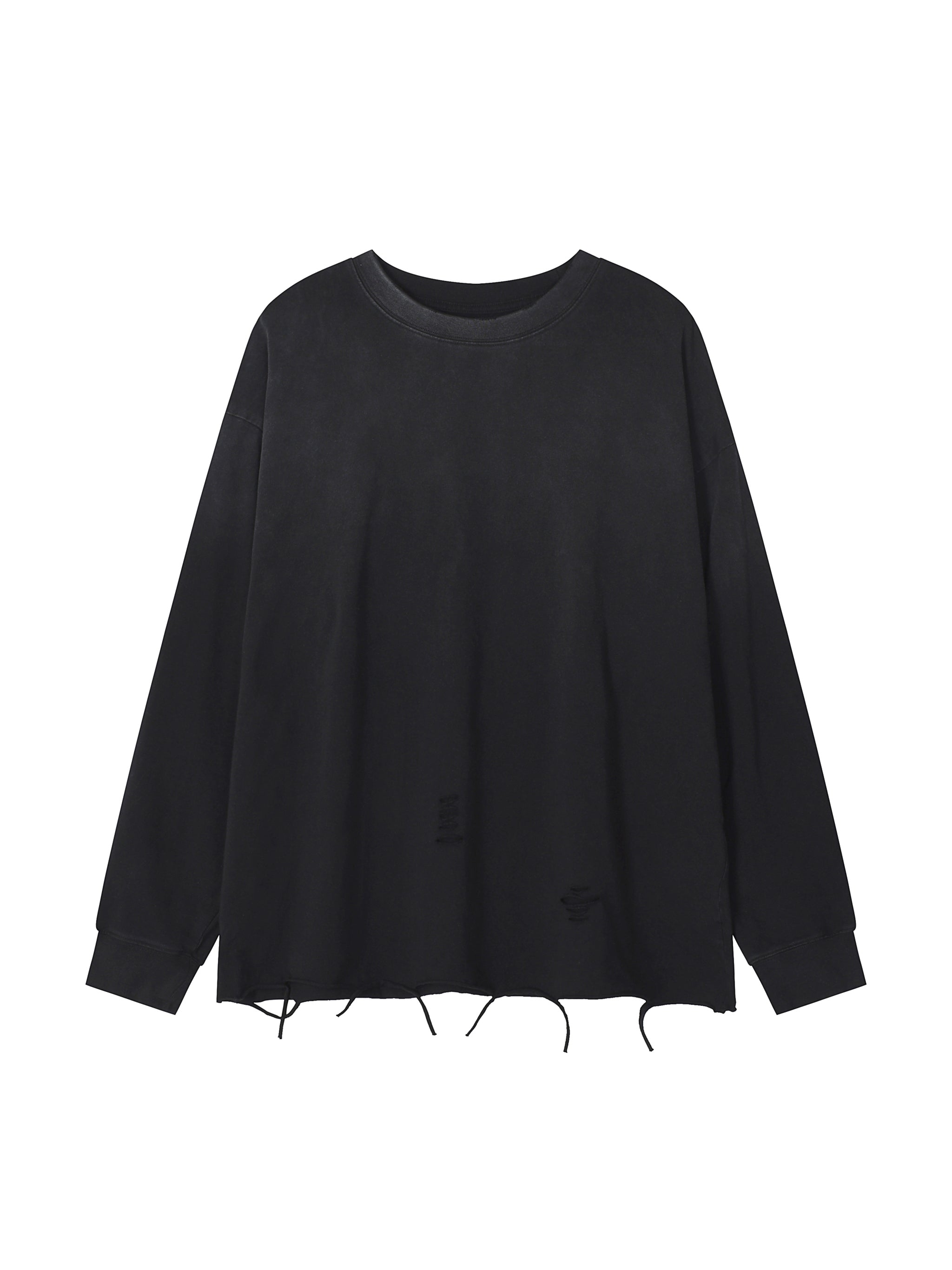 YB Inspired Washed Raw Edge T-Shirt