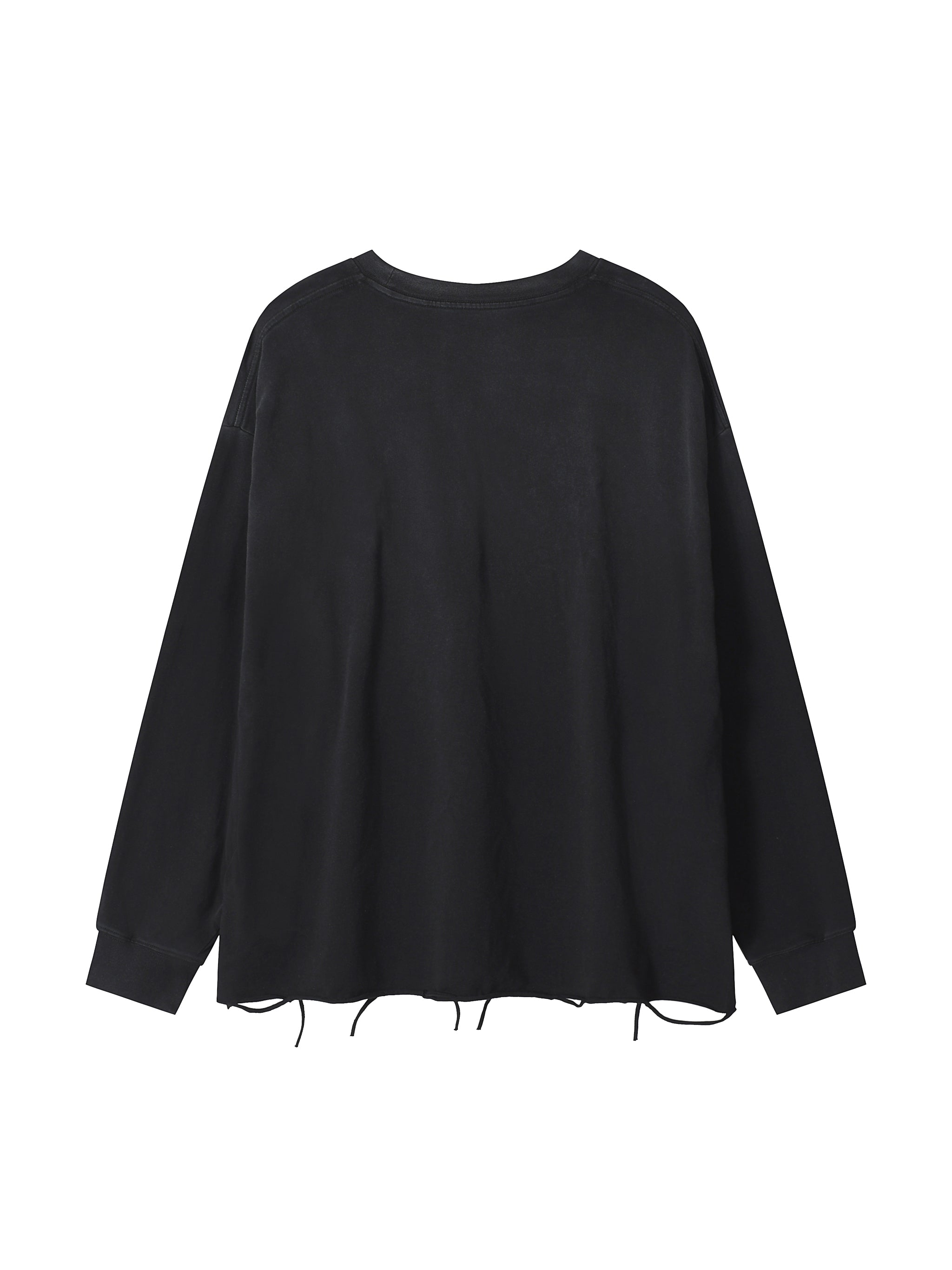 YB Inspired Washed Raw Edge T-Shirt