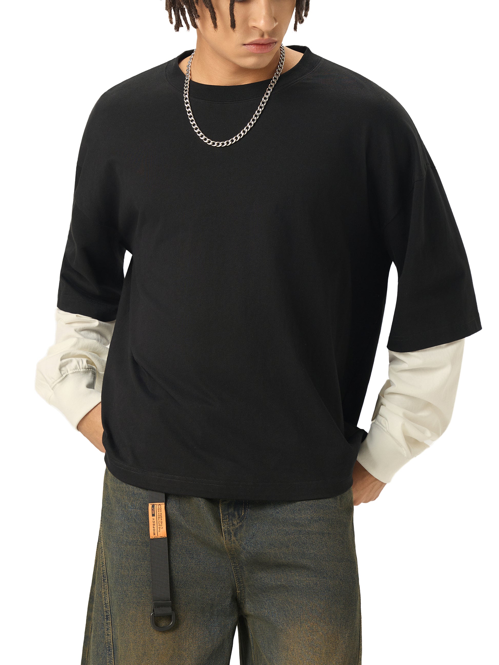 Long Sleeve,Layered,Concert Wear,Street Wear,YB,YoungBoy