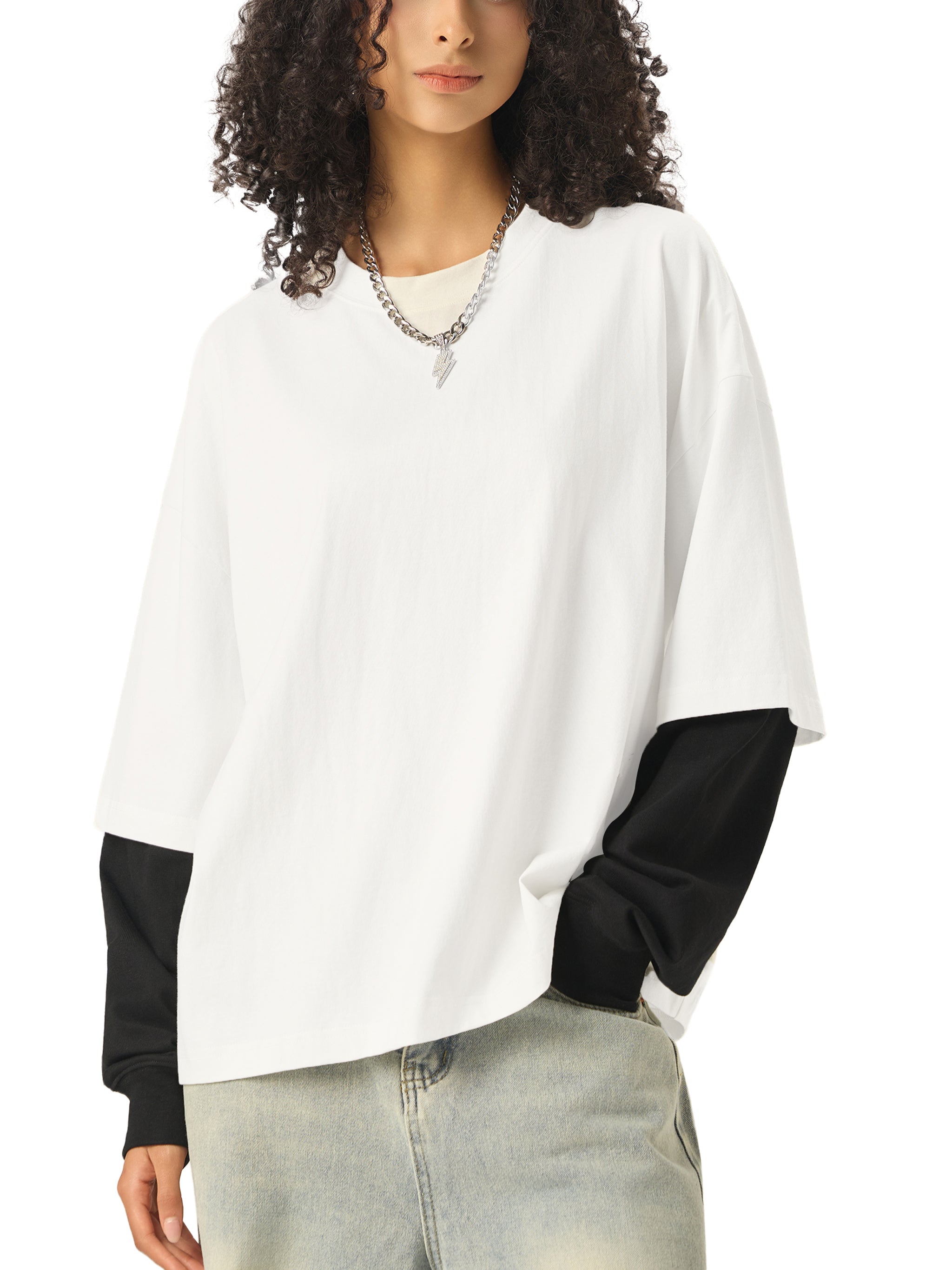 Layered Shirt,Long Sleeve,T-Shirt,Concert Wear,KWN,Concert T-Shirt,Spring Wear,Unisex,Everyday Wear,Street Wear