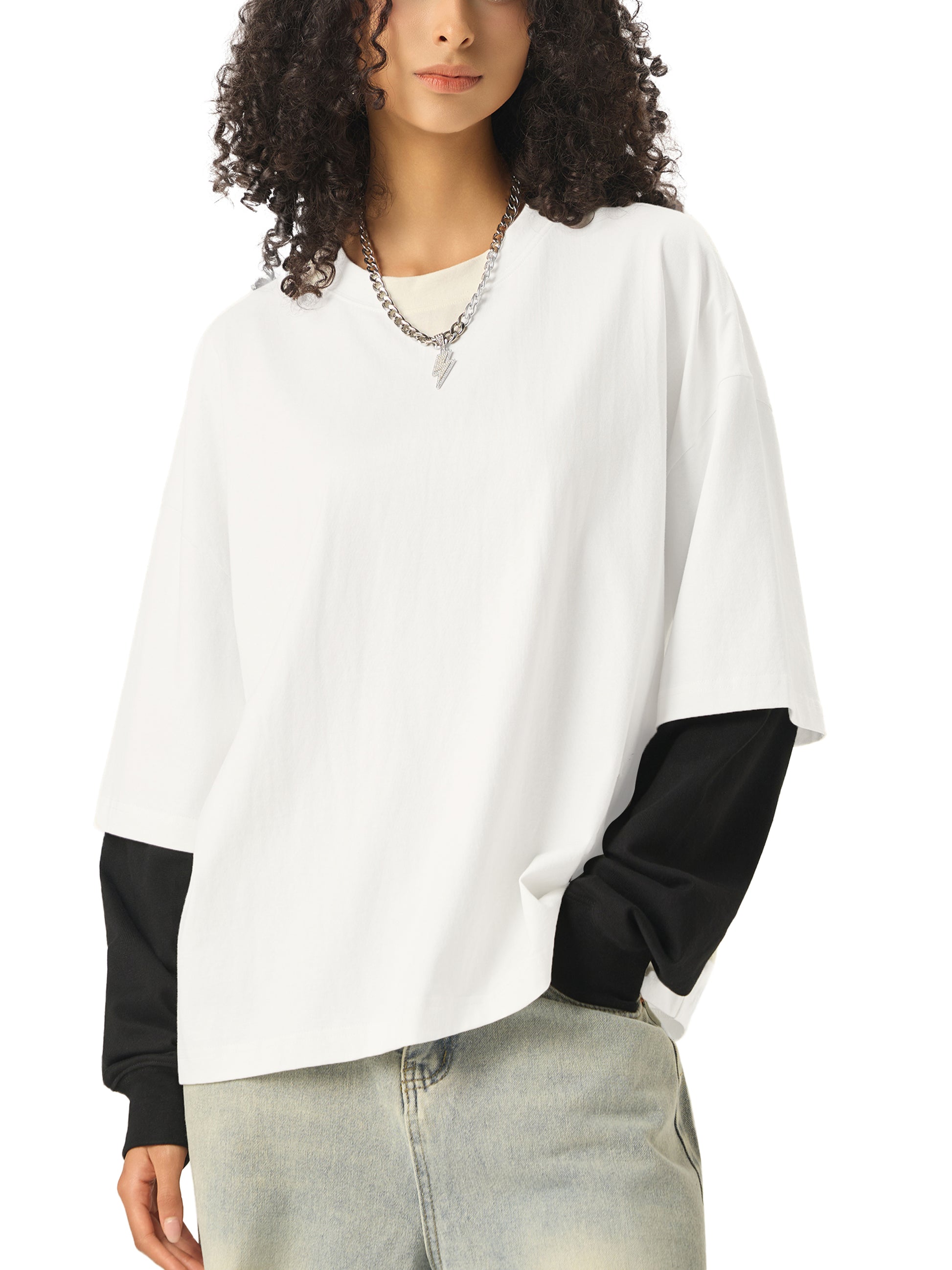 Layered Shirt,Long Sleeve,T-Shirt,Concert Wear,KWN,Concert T-Shirt,Spring Wear,Unisex,Everyday Wear,Street Wear